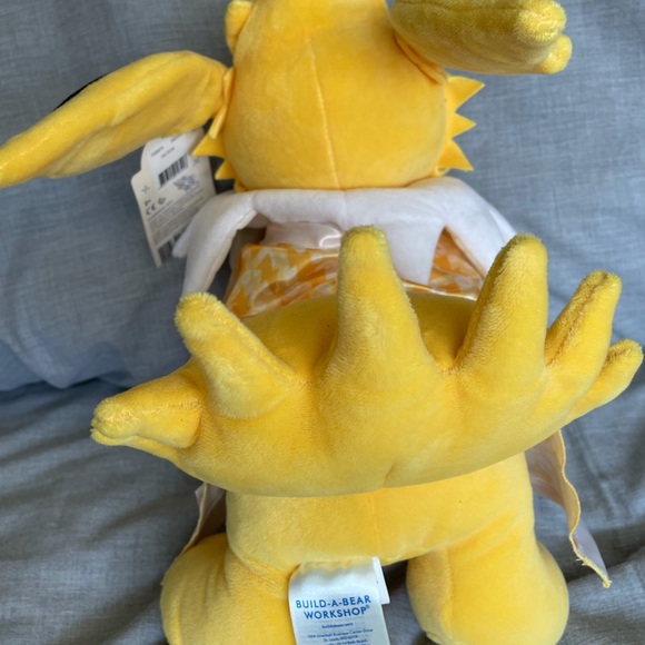 CROSS-POST NWT Pokemon Jolteon Build a Bear Sound - Picture 3 of 5